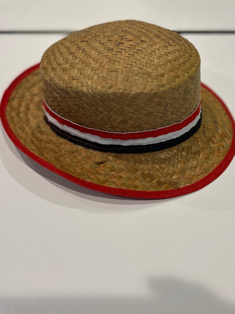Kid's Patriotic Straw Hat